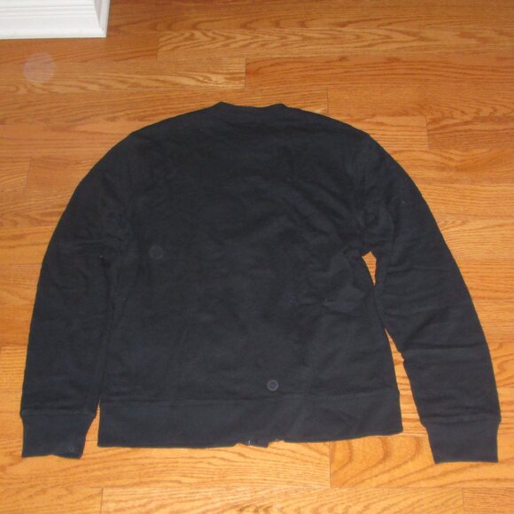 Men's Banana Republic 100% cotton Navy Blue Cardigan Sweater size Small - Picture 3 of 7